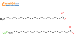 1592-23-0_硬脂酸钙CAS号:1592-23-0/硬脂酸钙中英文名/分子式/结构式