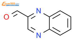 2-喹喔啉甲醛结构式图片|1593-08-4结构式图片