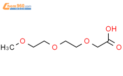 2-(2-(2-甲氧基乙氧基)乙氧基)乙酸结构式图片|16024-58-1结构式图片