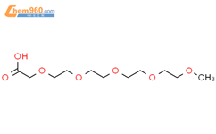 甲基-四聚乙二醇-乙酸结构式图片|16024-66-1结构式图片
