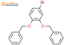1,2-双(苄氧基)-4-溴苯结构式图片|16047-57-7结构式图片