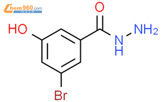 3-bromo-5-hydroxybenzohydrazide结构式图片|1605331-39-2结构式图片