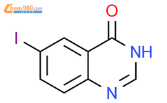 6-碘-4(H)-喹唑啉酮结构式图片|16064-08-7结构式图片