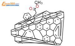 2alpha-苯基-1,2(2alpha)-高[5,6]富勒烯-C60-lh-2alpha-丁酸甲酯结构式图片|160848-21-5结构式图片