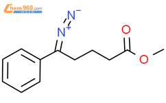 δ-重氮苯戊酸甲酯结构式图片|160848-23-7结构式图片