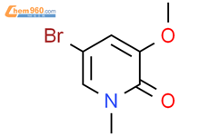 5-Bromo-3-methoxy-1-methyl-1H-pyridin-2-one结构式图片|1611464-89-1结构式图片