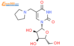 5-Pyrrolidinomethyluridine结构式图片|1613530-41-8结构式图片