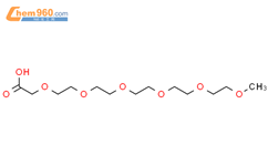单甲氧基五聚乙二醇羧甲基结构式图片|16142-03-3结构式图片