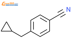 Benzonitrile, 4-(cyclopropylmethyl)-结构式图片|161894-17-3结构式图片