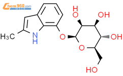 2-甲基-1H-吲哚-7-基β-D-吡喃甘露糖苷结构式图片|1619904-22-1结构式图片