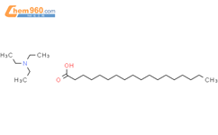 stearic acid, compound with triethylamine (1:1)结构式图片|16207-83-3结构式图片