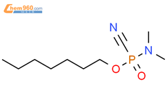 Heptyl N,N-dimethylphosphoramidocyanidate结构式图片|162085-91-8结构式图片