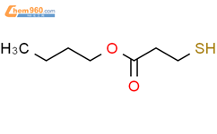 BUTYL-巯基丙酸正丁酯结构式图片|16215-21-7结构式图片