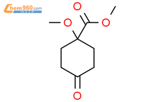 methyl 1-methoxy-4-oxocyclohexane-1-carboxylate结构式图片|1622928-67-9结构式图片