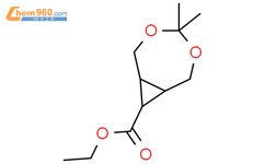 Ethyl 4,4-dimethyl-3,5-dioxabicyclo[5.1.0]octane-8-carboxylate结构式图片|1624262-21-0结构式图片