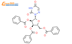 2’,3’,5’-Tri-O-benzoyl-6-azauridine结构式图片|1627-29-8结构式图片