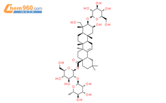Polygalasaponin II结构式图片|162857-62-7结构式图片