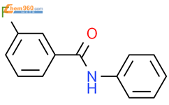 N-苯基-3-氟苯甲酰胺结构式图片|1629-09-0结构式图片