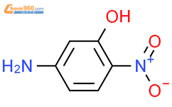 Phenol,5-amino-2-nitro-结构式图片|16292-86-7结构式图片