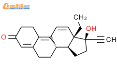 孕三烯酮结构式图片|16320-04-0结构式图片