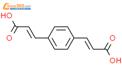 对苯二丙烯酸结构式图片|16323-43-6结构式图片