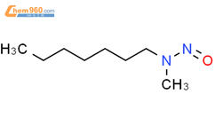 1-Heptanamine,N-methyl-N-nitroso-结构式图片|16338-99-1结构式图片