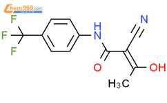 来氟米特代谢物(特立氟胺,来氟米特杂质B)结构式图片|163451-81-8结构式图片