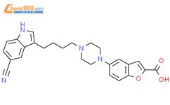 维拉佐酮羧基酸结构式图片|163521-19-5结构式图片