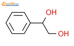 (R)-1-苯基-1,2-乙二醇结构式图片|16355-00-3结构式图片