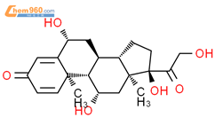 6B-羟基皮质醇结构式图片|16355-29-6结构式图片