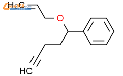 Benzene, [1-(2-propen-1-yloxy)-4-pentyn-1-yl]-