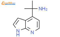 2-{1H-pyrrolo[2,3-b]pyridin-4-yl}propan-2-amine结构式图片|1638768-66-7结构式图片
