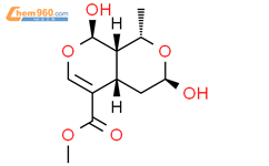 1H,3H-Pyrano[3,4-c]pyran-5-carboxylic acid, 4,4a,8,8a-tetrahydro-3,8-dihydroxy-1-methyl-, methyl ester, (1S,3R,4aS,8R,8aS)-
