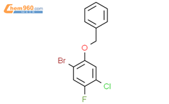 1-(Benzyloxy)-2-bromo-5-chloro-4-fluorobenzene结构式图片|1644271-37-3结构式图片
