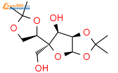 (3aR,5R,6S,6aR)-5-[(4R)-2,2-Dimethyl-1,3-dioxolan-4-yl]-5-(hydroxymethyl)-2,2-dimethyl-6,6a-dihydro-3aH-furo[2,3-d][1,3]-dioxol-6-ol结构式图片|1646857-53-5结构式图片