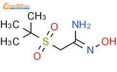 2-(tert-Butylsulfonyl)-N'-hydroxyacetimidamide结构式图片|164982-43-8结构式图片