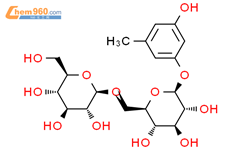 苔黑酚龙胆二糖苷结构式图片|164991-86-0结构式图片