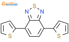 4,7-双(噻吩-2-基)苯并[C][1,2,5]噻二唑结构式图片|165190-76-1结构式图片