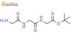 甘氨酰甘氨酰-甘氨酸 1,1-二甲基乙基酯结构式图片|165282-99-5结构式图片