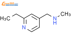 (9ci)-2-乙基-n-甲基-4-吡啶甲胺结构式图片|165558-82-7结构式图片