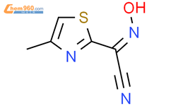 4-methyl-1,3-thiazole-2-carbonimidoyl cyanide结构式图片|166983-43-3结构式图片