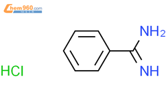 苯甲脒(盐酸溶液)结构式图片|1670-14-0结构式图片