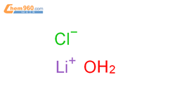 水合氯化锂结构式图片|16712-20-2结构式图片