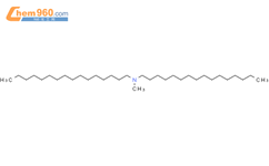 双十六烷基甲基叔胺结构式图片|16724-61-1结构式图片