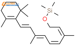 视黄氧基三甲基硅烷结构式图片|16729-19-4结构式图片