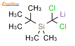 Lithium, [dichloro[(1,1-dimethylethyl)dimethylsilyl]methyl]-