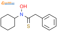 Benzeneethanethioamide, N-cyclohexyl-N-hydroxy-