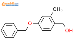Benzenemethanol, 2-methyl-4-(phenylmethoxy)-