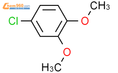 4-氯邻苯二甲醚结构式图片|16766-27-1结构式图片