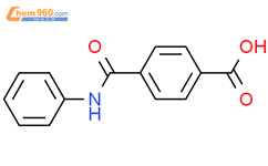 4-（苯基氨基甲酰基）苯甲酸结构式图片|16777-78-9结构式图片